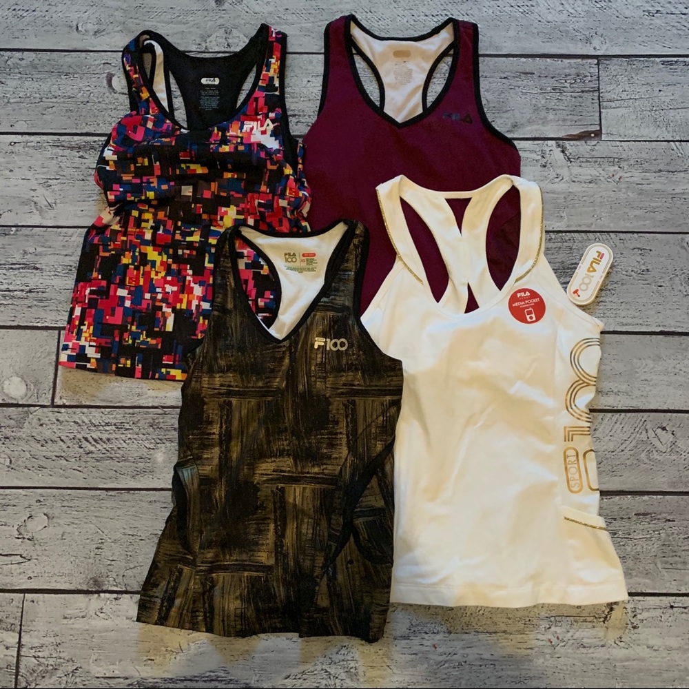 Lot of 4 Fila support workout tips